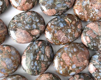 Que Sera Palm Stone: Llanite Crystal for Optimism & Empowerment