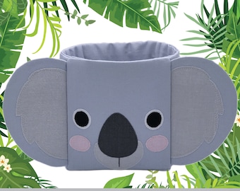 Koala Tubbie storage box PDF SVG sewing pattern