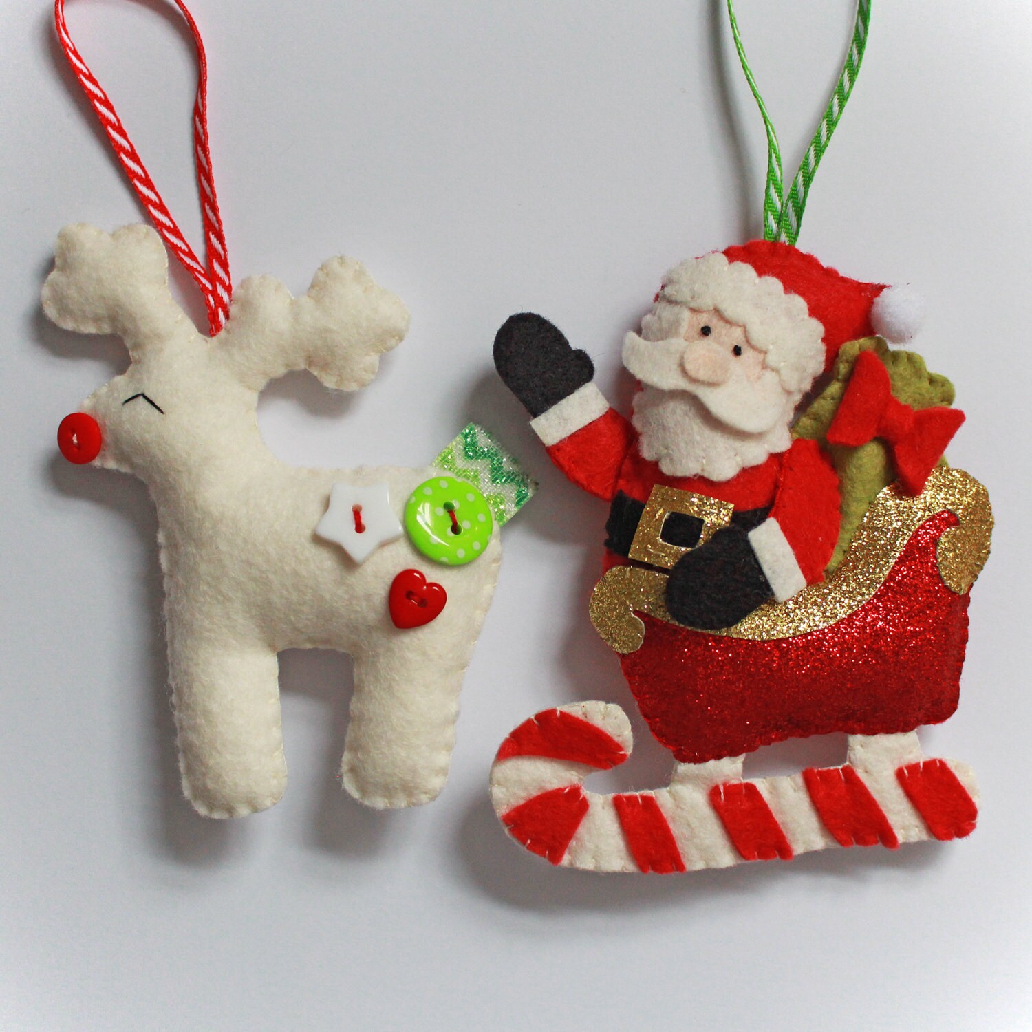 Christmas decorations set one PDF pattern sew your own diy  Etsy