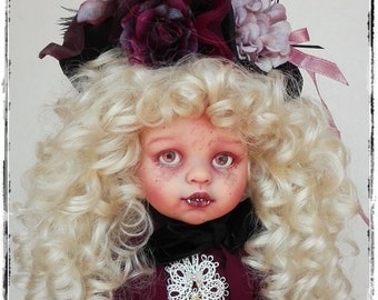 CLAUDIA Paola Reina custom ooak Vampire doll  by AntiqueShopDolls