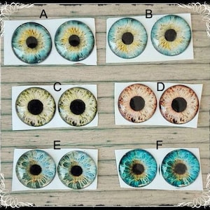 REALISTIC EYE CHIPS for Blythe dolls by Antique Shop Dolls