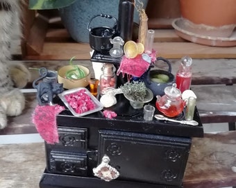 WITCH KITCHEN ooak 1:12 miniature