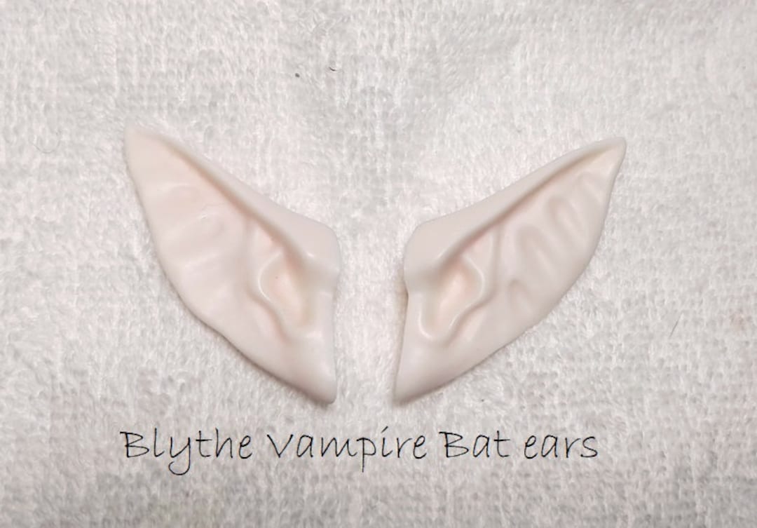 Blythe Vampire Bat EARS by Antique Shop Dolls Etsy
