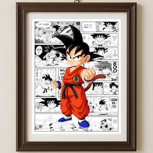 Kid Goku Print
