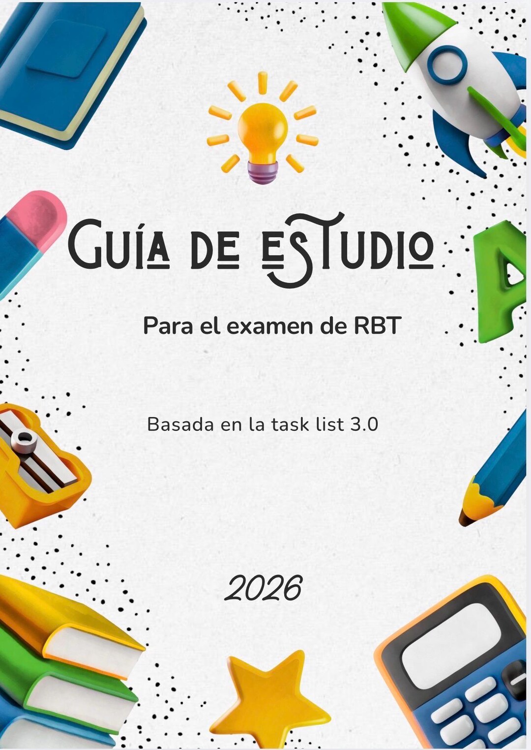 RBT Exam Study Guide 3.0 | Complete ABA Notes | Task List 3rd Edition ...