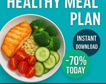 Meal Plan for Muscle Gain and Fat Loss | High Protein Nutrition Guide | Healthy and even supplements advice! Digital Fitness PDF