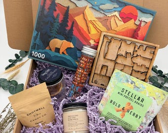 Caja de regalo de rompecabezas, regalo para amantes de los rompecabezas, set de regalo de rompecabezas, regalo para noche de juegos, regalo para demostrar cariño, caja de regalo única, paquete de regalo de rompecabezas