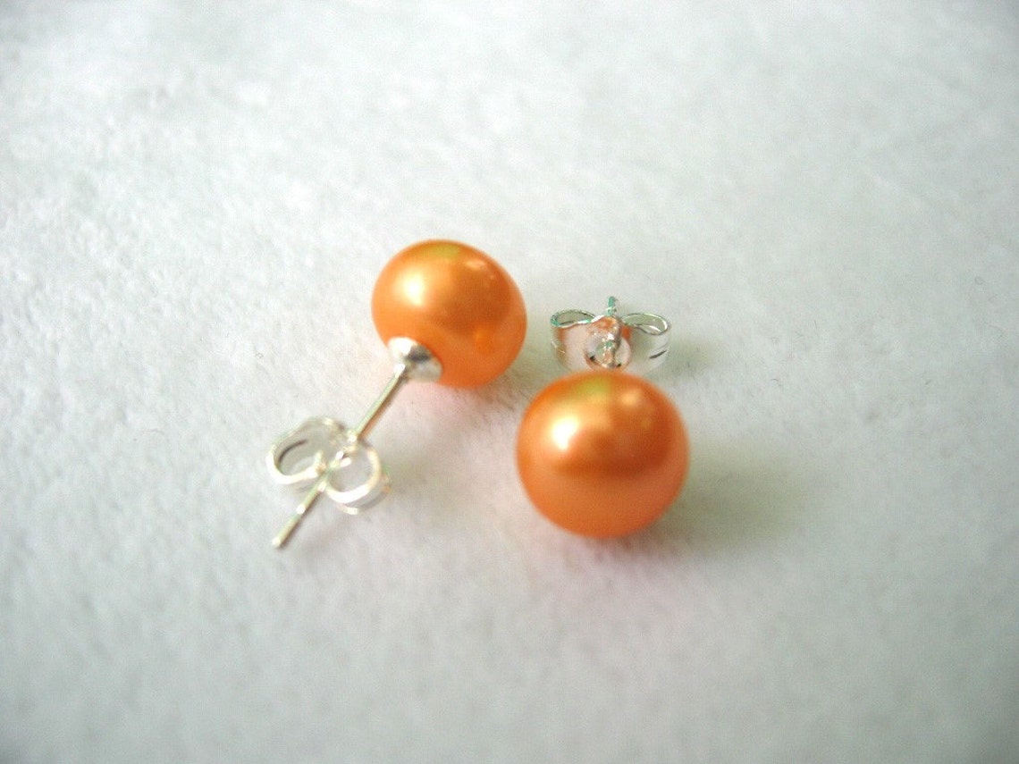 yellow and orange earrings