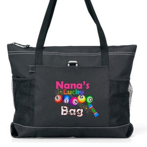 Personalized Lucky Bingo Tote Bag