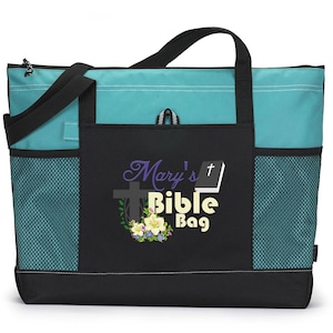 Personalized Bible Bag