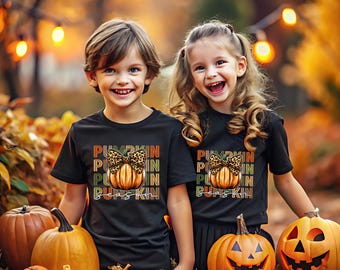 Camisetas infantiles de temporada de calabazas, lindo body de bebé de otoño, sudadera infantil de Acción de Gracias, camisetas de Halloween para mujer, camisetas de temporada de calabazas