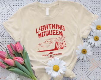 Lightning McQueen Shirt, Disney Cars Shirt, Disney Family Shirt, Disney Cars Kids Shirt, Disney Trip Shirt, Cars McQueen Women T-Shirts