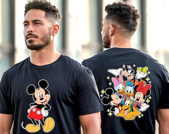 Mickey And Friends Disney Trip, Mickey Mouse Family Matching Shirts, Mickey And Friends Family Trip To Disney Matching T-Shirts
