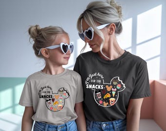 I'm Just Here For The Snacks Shirt, Mickey Mouse Park Snacks Shirt, Disney Snacks Shirt, Mickey Head Epcot Snacks Shirt, Best Day Ever Shirt