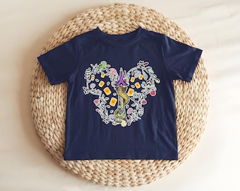 Rapunzel's Tower Shirt, Disney Tangled Shirt, Disney Princess Castle Shirt, Mickey Head Floral Tangled Shirt, Disney Princess T-Shirt