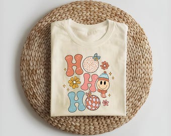 Ho Ho Ho Christmas T-Shirt, There Is Some Ho's In This House Shirt, There Is Some Ho's T-Shirt, Funny Cool Santa Shirts, Christmas T-Shirt