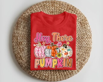 Hey There Pumpkin Shirt, Thanksgiving Cute Fall Shirt, Fall Pumpkin Shirt, Its Fall Yall Shirt, Tis the Season Shirt, Pumpkin Kids Shirt
