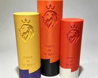 Football Trophy - Player of the Match - Select Your Own Colours!