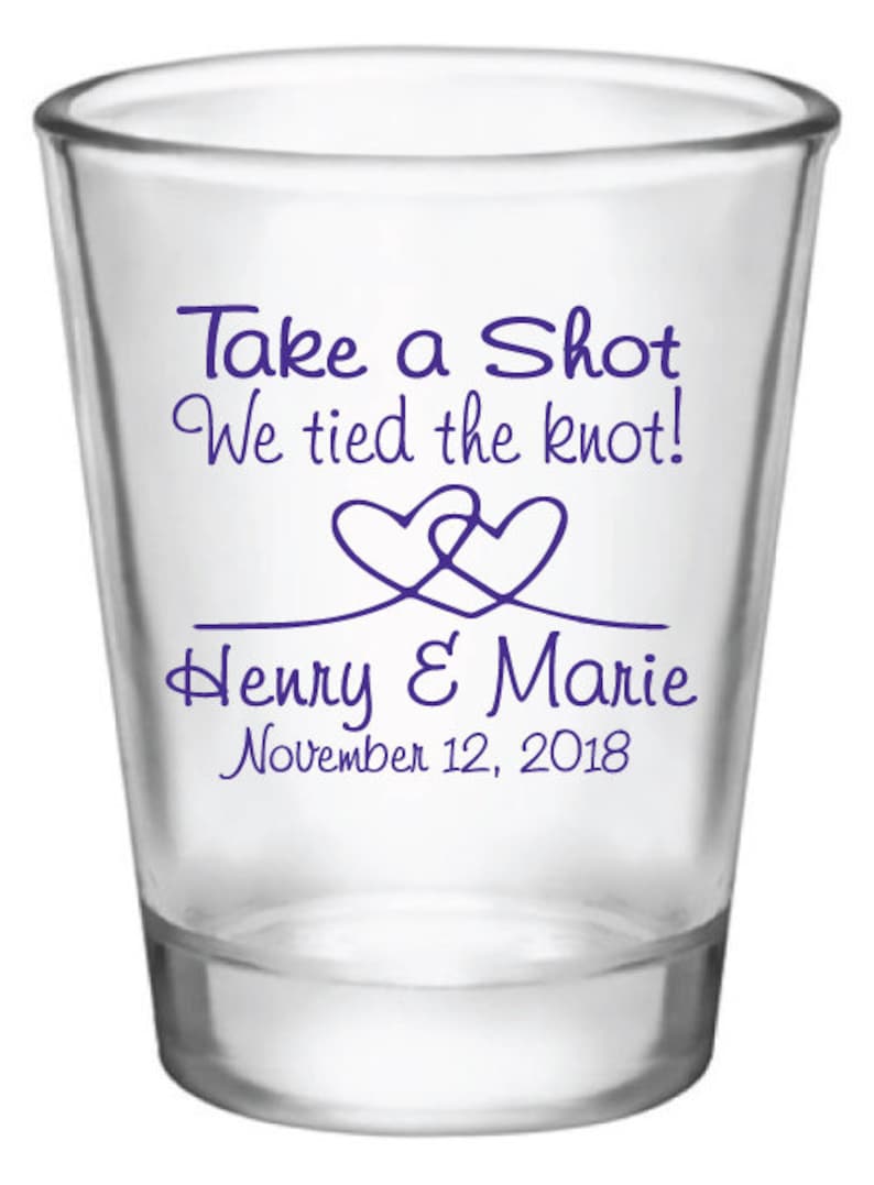 Bulk Wedding Favors Shot Glasses 1.75oz Glass Shot Glasses Etsy