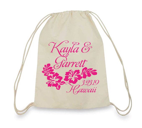 Destination Wedding Favors Personalized Wedding Beach Bags Etsy