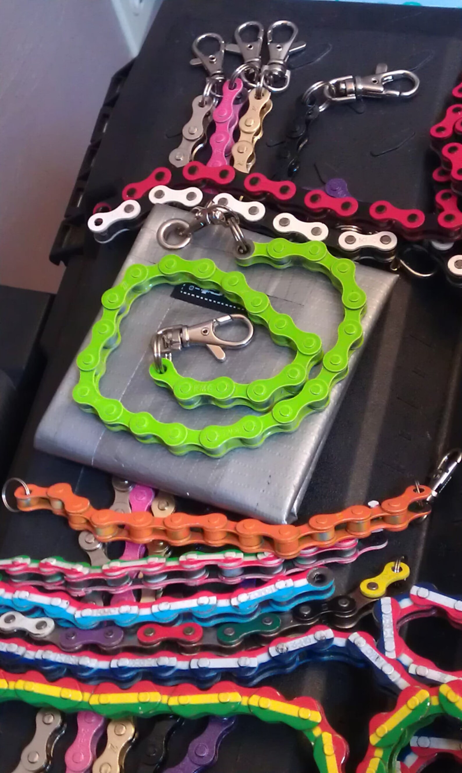 Bicycle Chain Key Chain Wallet Chain Single Color WALLET01 Etsy