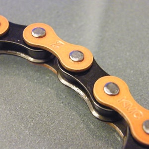 FASHION Two Tone Bike Chain 24 inch main image 1