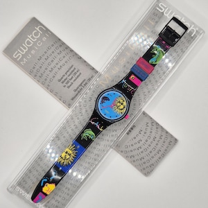 Vintage Swatch Musicall Watch: Europe in Concert SLB101 (1993)