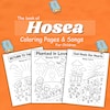 Hosea Search and Find Worksheet - Bible Study, Minor Prophet, Digital ...