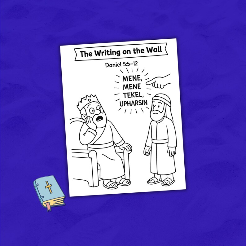 Daniel- Bible Coloring Pages and Songs for Kids for Learning His Word ...