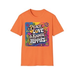 Peace, Love & Kindness Hippie T-Shirt