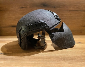 Custom NIJ IIIA Ballistic Helmet High Cut Tactical Military Bulletproof Helmet Mask