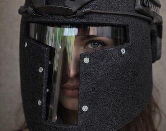 Custom NIJ IIIA Ballistic Helmet High Cut Tactical Military Bulletproof Helmet