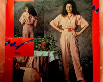 Vintage (1990) Joy Jumpsuit Pattern  (Uncut)