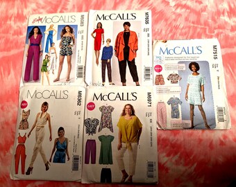 Sewing Pattern Dresses and Jumpsuits