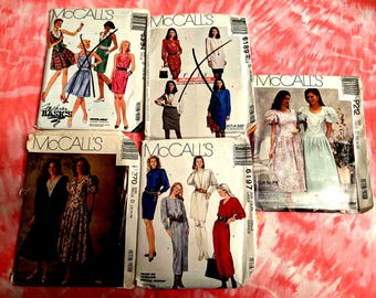 Vintage (1990 's) Sewing Patterns Dresses