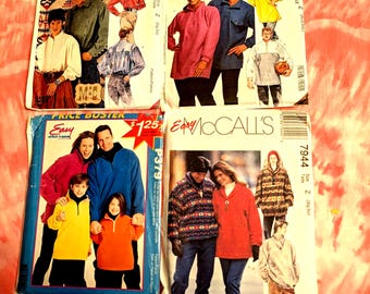 Vintage (1990's) Sewing Pattern Unisex