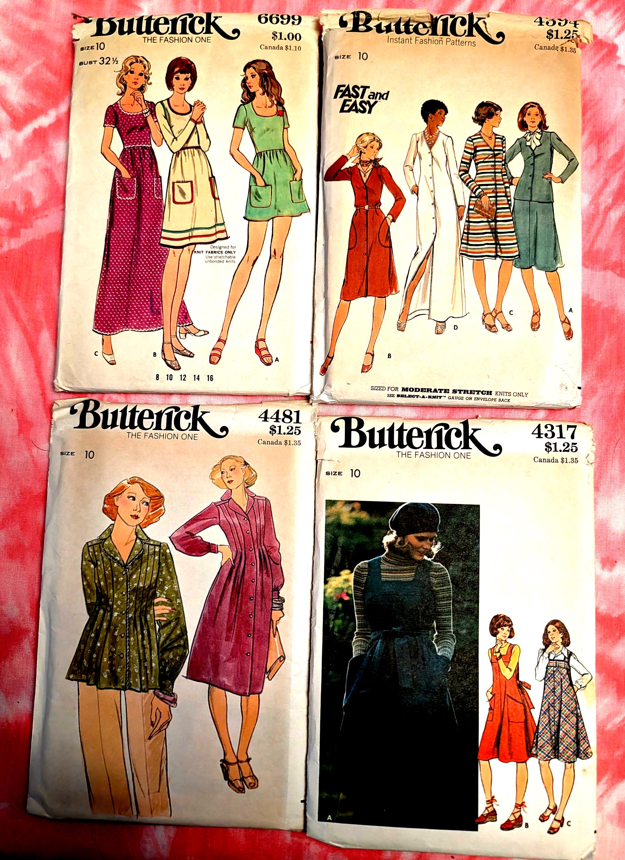 Vintage (1970) Sewing Pattern Dresses - Etsy