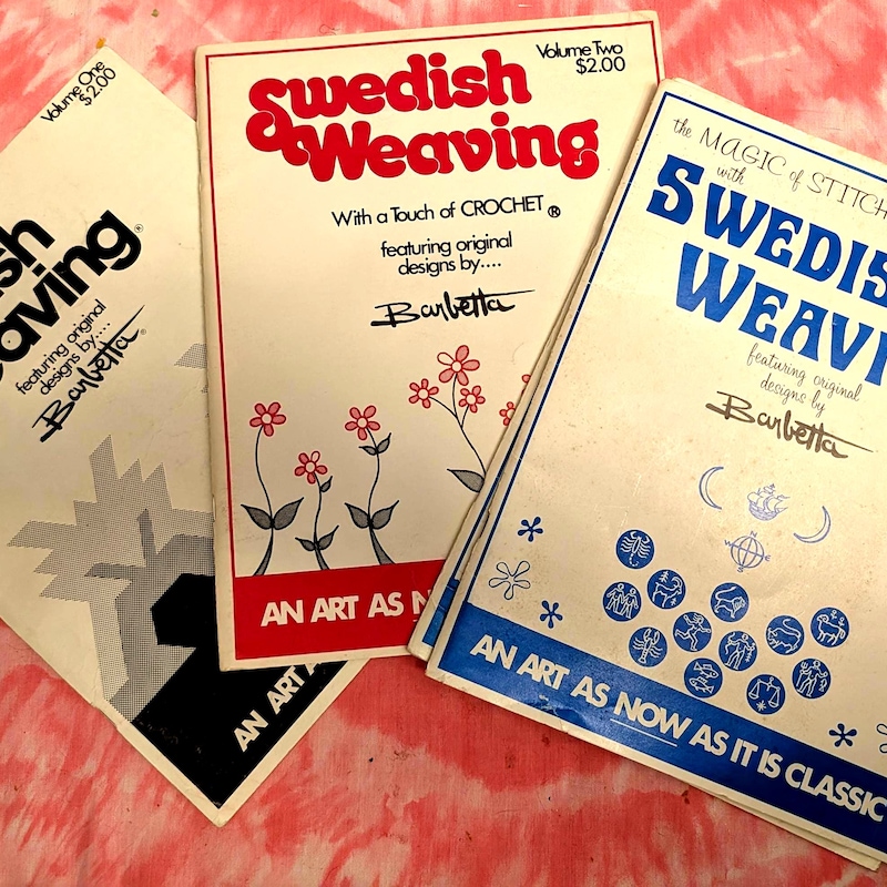 Swedish Style Patterns Weaving Books Swedish - Etsy