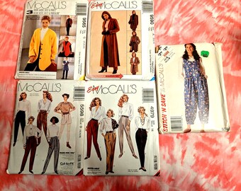 Vintage (1990's) Seswing Pattern Jackets and Pants