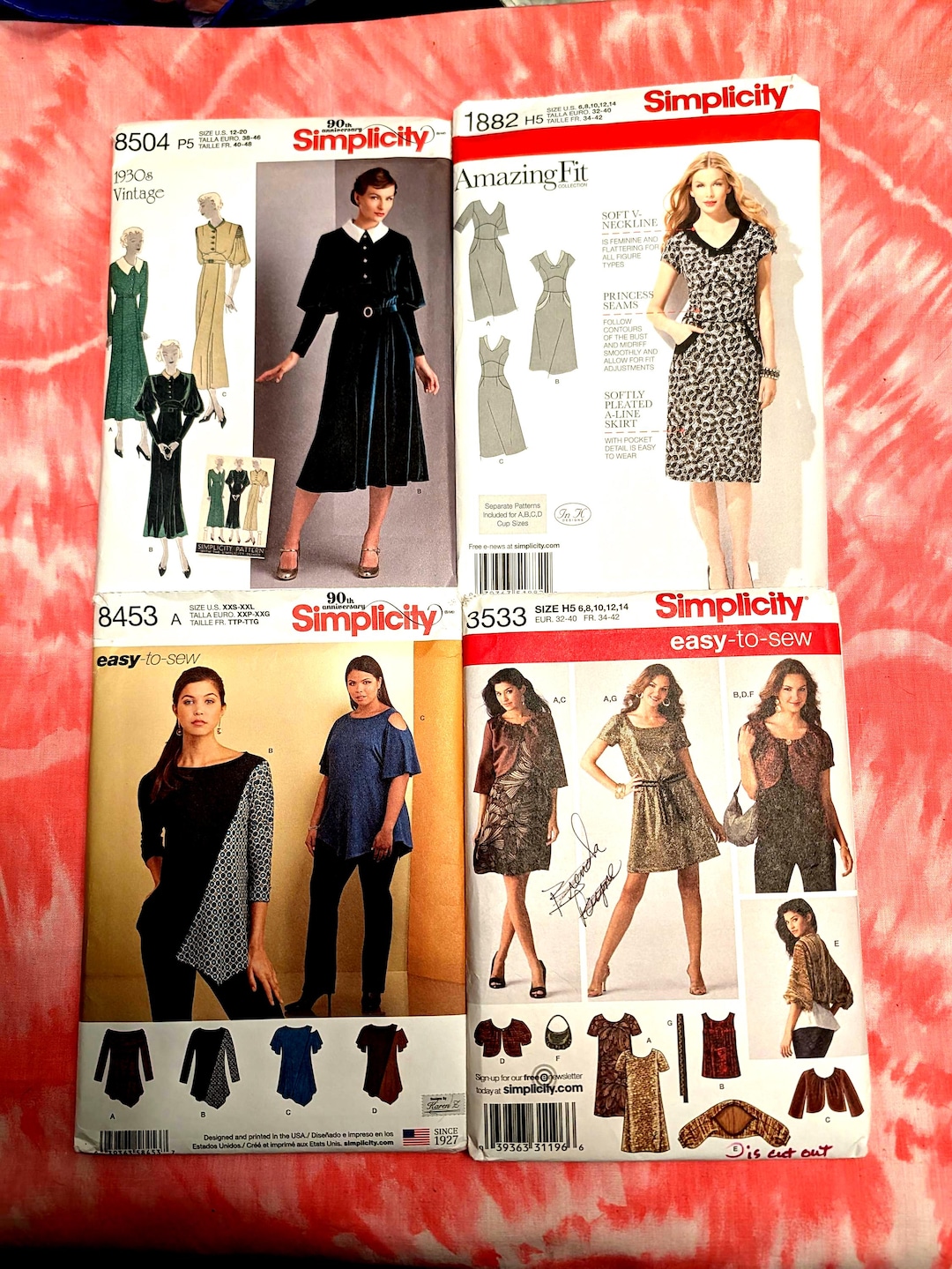 Simplicity Pattern Model Simplicity Sewing Patterns - Etsy