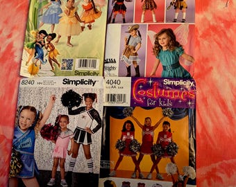 Girls Sewing Costumes and Cheer leading Outfits