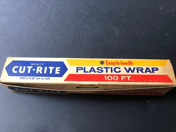 Scott Cut Rite Kitchen Plastic Wrap Kitchen Paper Goods Kitchen Supplies  1965 
