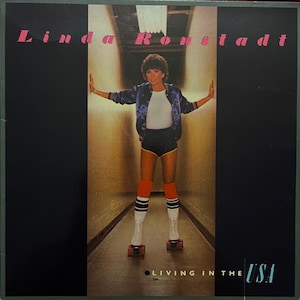 Linda Ronstadt - Living In The USA (LP, Album) (Good Plus (G+))