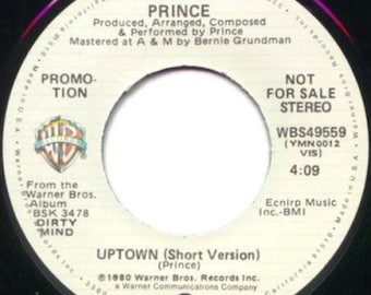 Prince - Uptown (7", Single, Mono, Promo, Los) (Very Good (VG)) - 3660202098