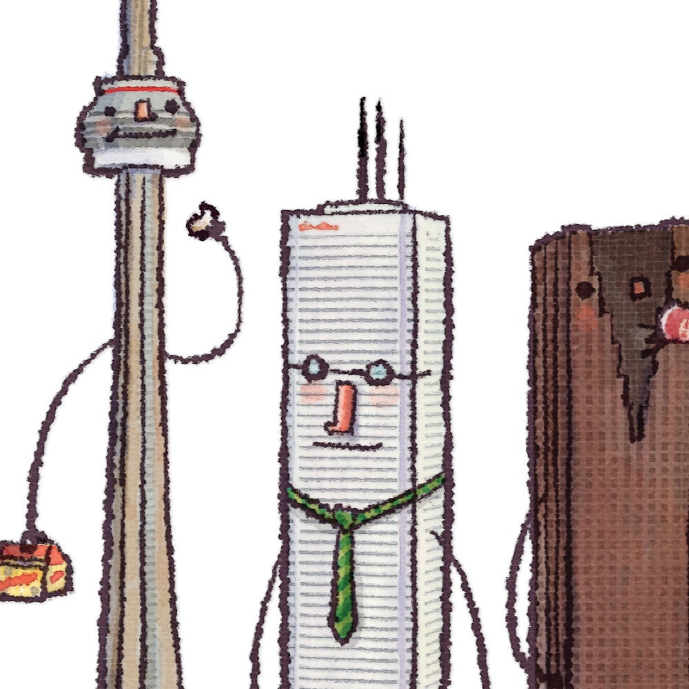 Timbit Art Toronto With Timbits- Digital Art Print - Etsy