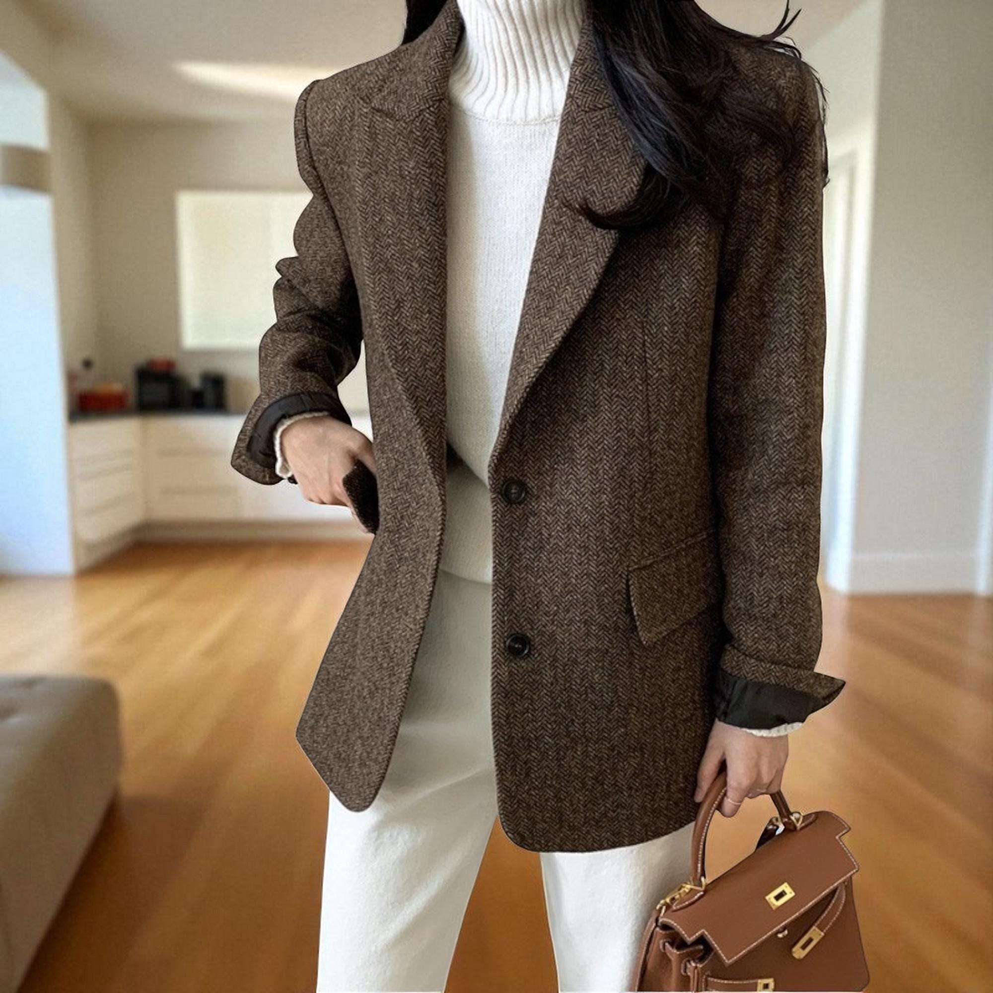 Herringbone Coat - Etsy
