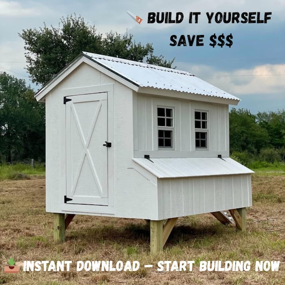 DIY鶏小屋の設計図 – 材料リスト付きステップバイステップガイド 