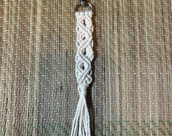 Macrame key chain