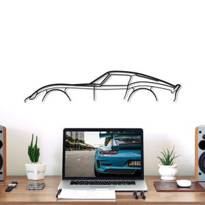 250 GTO Metal Car Silhouette Wall Art, Metal Wall Art Decor, Gift For Car Lovers, Car Guy Gifts, Car Gift For Him