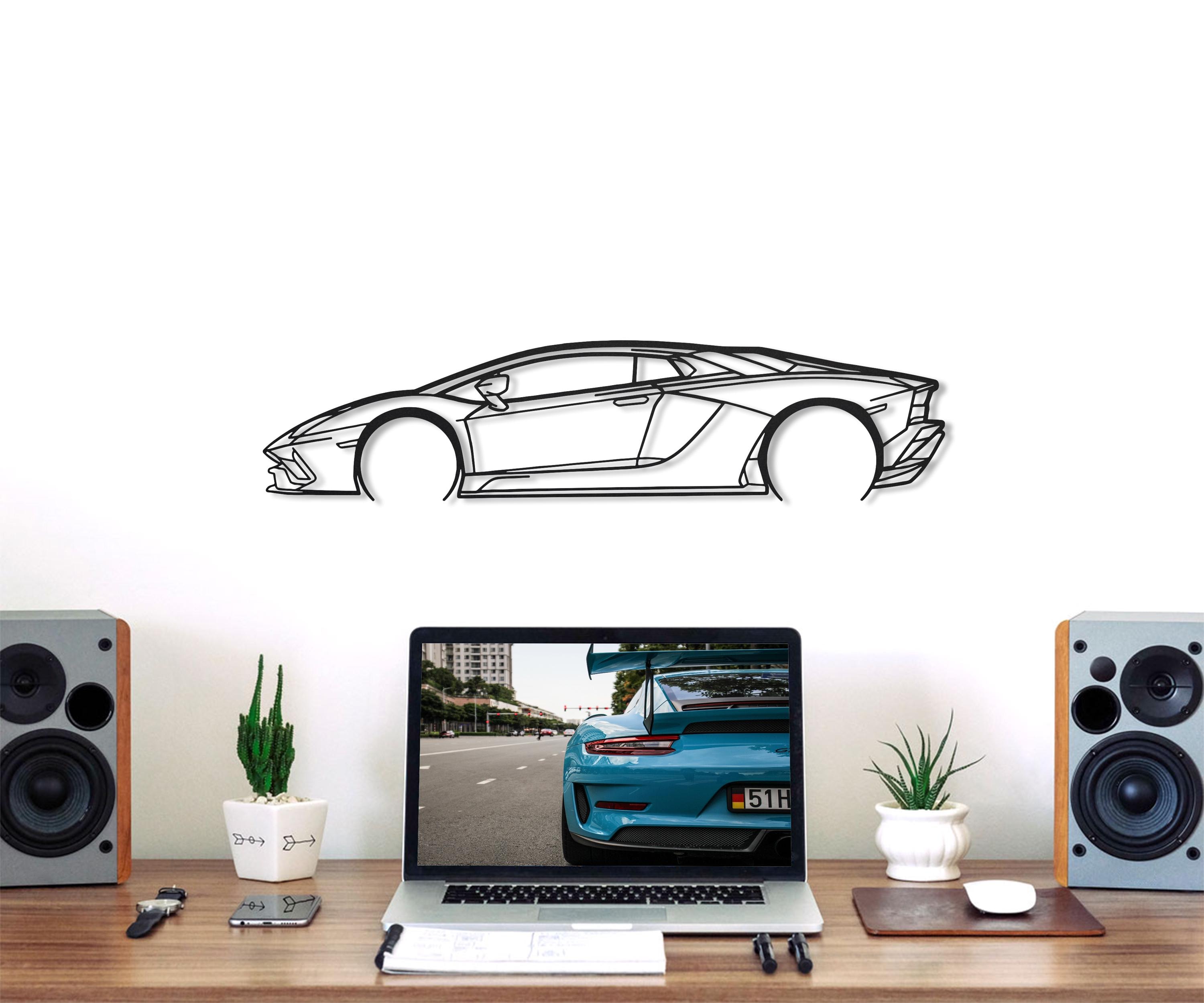 Logo Lamborghini Décoration Mural - Décoration